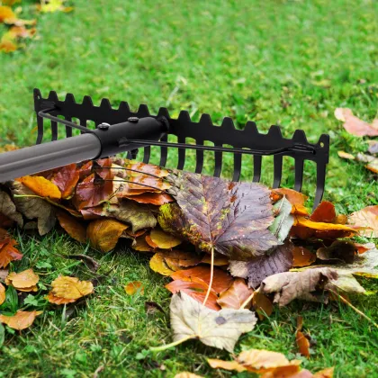 Heavy Duty Garden Bow Rake Excavator Rake Bucket 5.4ft