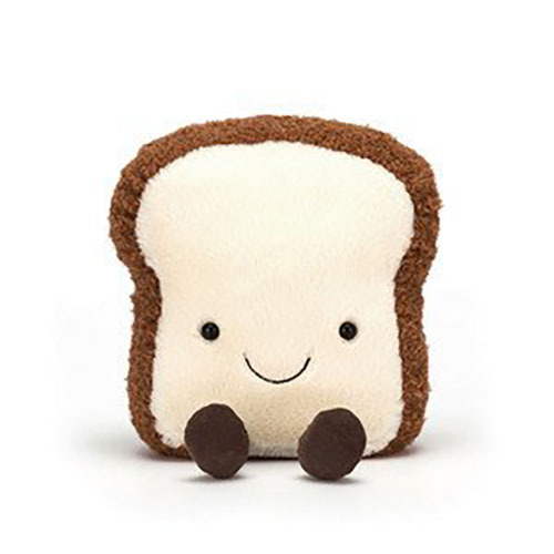 Piloche de toast réaliste jouet en peluche pour les enfants