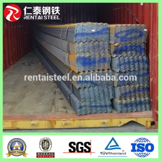 Ms Equal/unequal Black &amp; Galvanized Steel Angle Bar