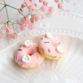 Resin cut donut charm collection for jewelry making