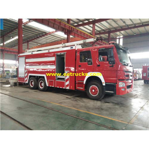 16m3 10 Wheel SINOTRUK Fire Trucks