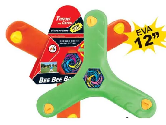 12" EVA FRISBEE W/WHISTLE