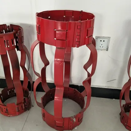Oil drilling bow spring centralizer