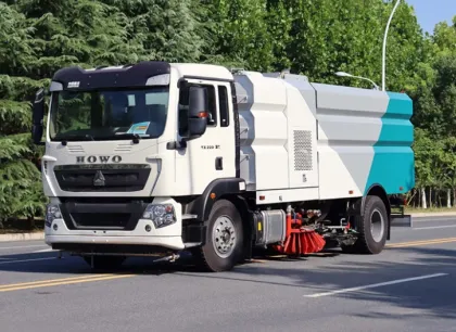 HOWO 9m³ Road Sweeper Truck Street Sweeper Truck