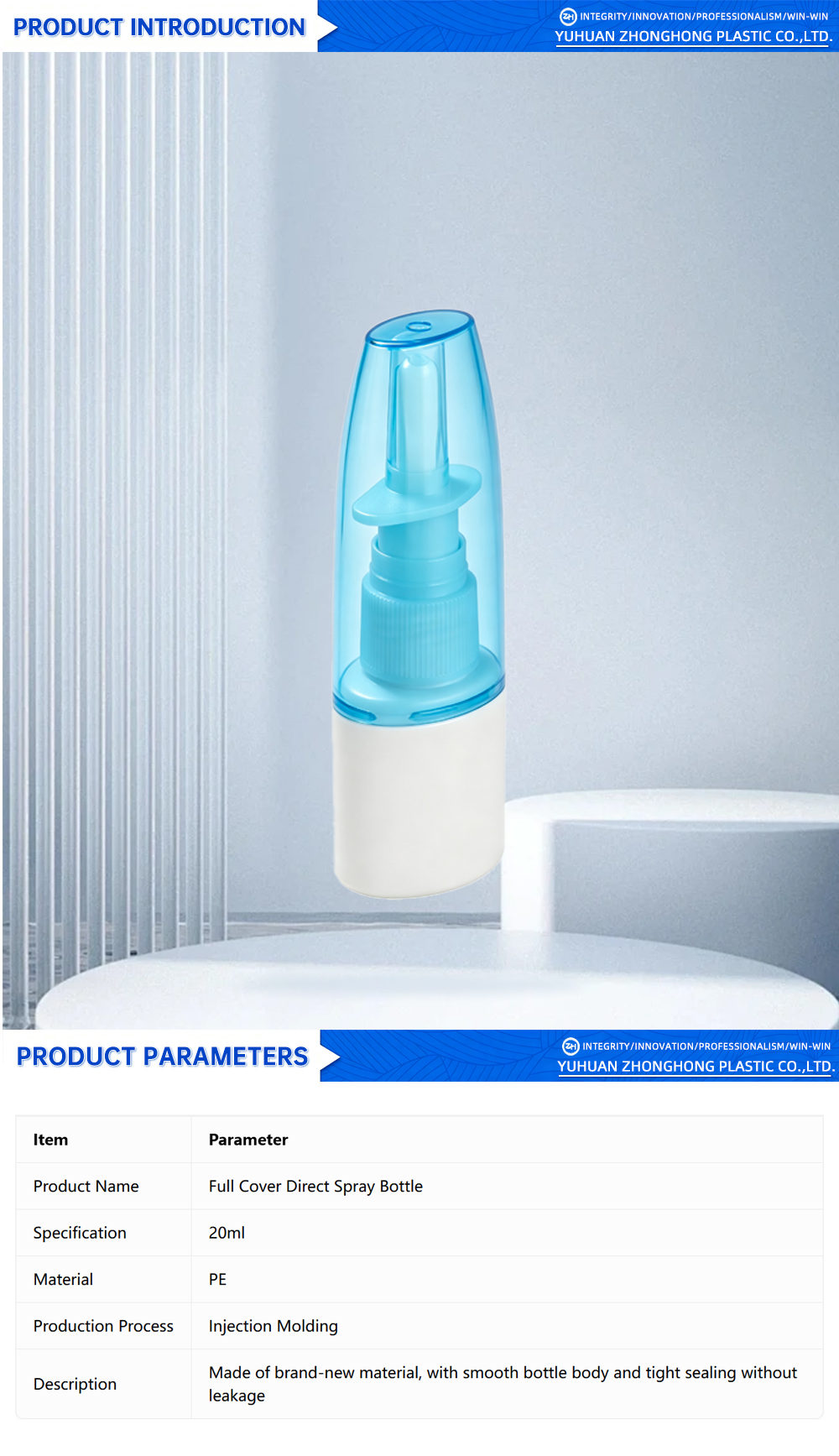 Full Cover Direct Spray Bottle X