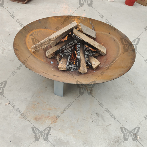 Antique Outdoor Metal Steel Bowl Fire Pit