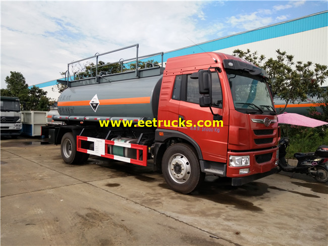 180hp 9000 Litres H2SO4 Transport Tankers