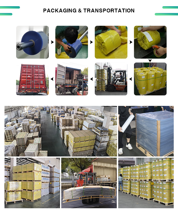 PVC roll packing