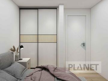 Modern design bedroom sliding doors wardrobes closet