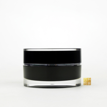 Round shape acrylic cream jar 50ml cosmetic cream jars