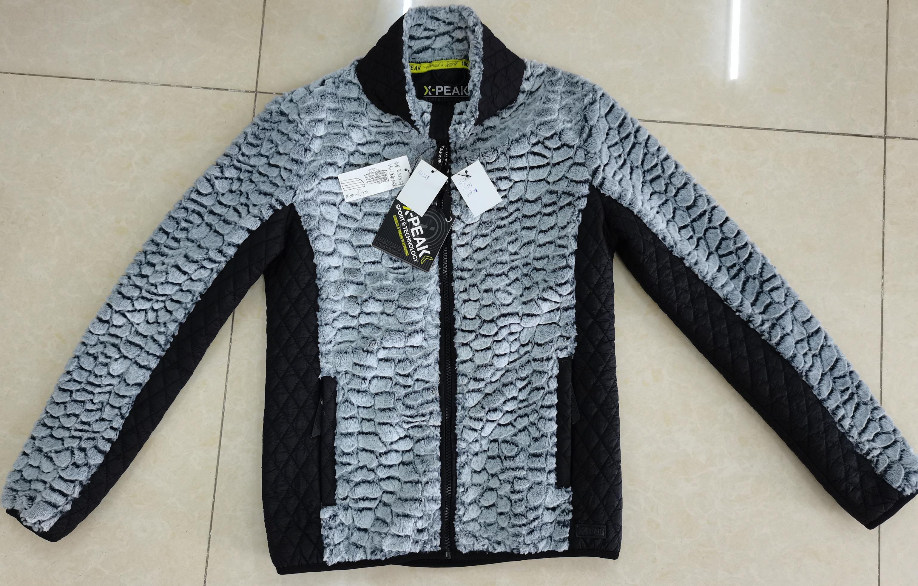 Lady's Printed Fake Fur Jacket 