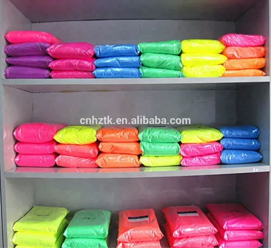 Fluorescent Pigments for Paints and Printing Inks