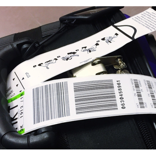 Airplane -ingecheckte bagagetickets