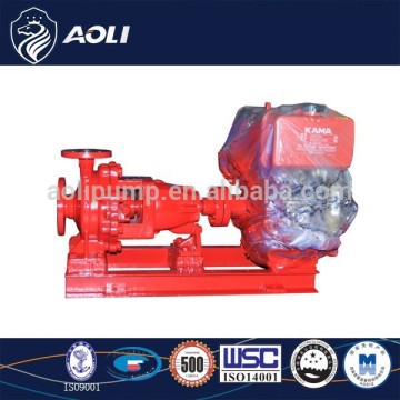NIS best quality pump price horizontal disesl engine firefighting water pump