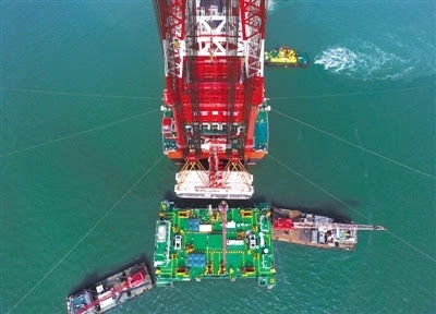 Final Joint of Submarine Tunnel of Hong Kong Zhuhai Macao Bridge Island Tunnel Project