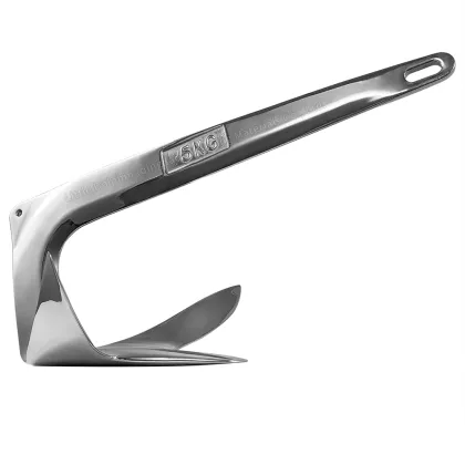 High-Quality Marine Accessories: Polished Boat Anchor Bruce Anchor for Little Dolphins