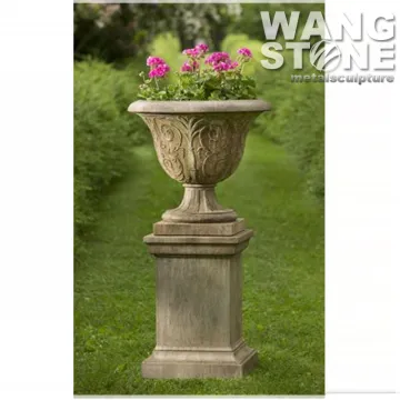Granite Garden Stone Flower Pot