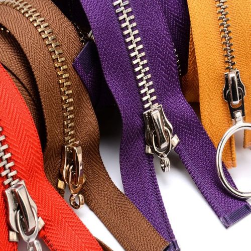 Discounts smart argentate metal zippers for coat