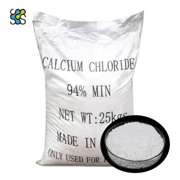 China Supplier: High-Quality Anhydrous Calcium Chloride 94% (CaCl2) - White Granules