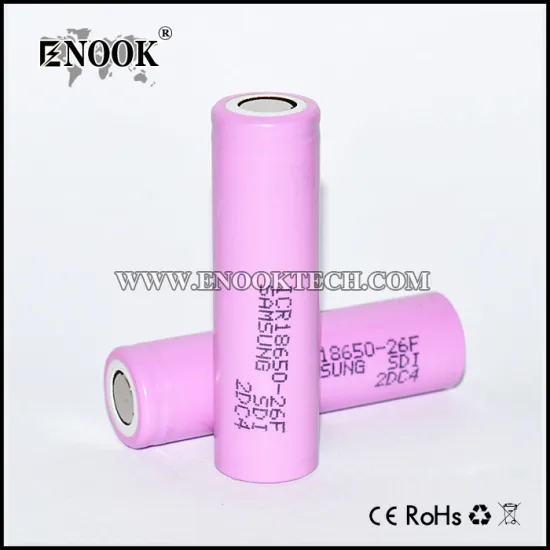 Samsung 26f 18650 3.7v 2600mah E-cig Battery