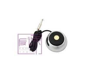 480g Metal Silver Step On Tattoo Foot Switch For Stabilizers