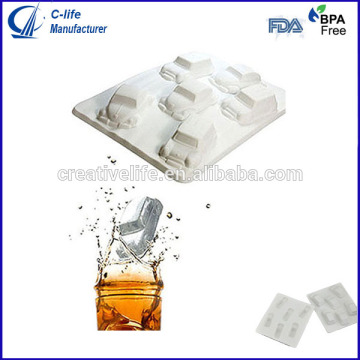 Car Shape Silicone Ice Mold Ice tray Ice Lolly Mold OEM