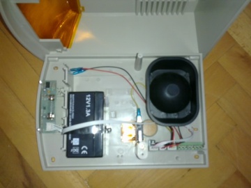 HC-F6A outdoor siren with strobe alarm