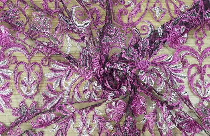 Chemical embroidered water soluble