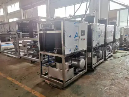 Customized Industrial Ice Making Machine - 500kg/day Ice Tube Machine