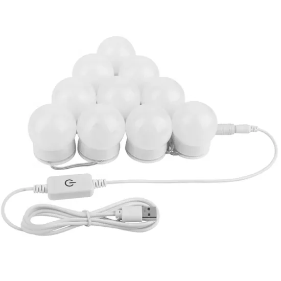 Best Adhesive LED Vanity Mirror Lights Kit - Brightown USB Color Change