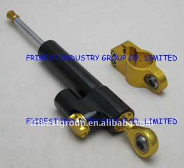 Universal Steering Damper for CBR600RR R1 R6 ZX6R ZX10R K5 K6 black and gold