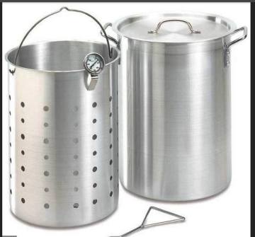 30 Quart Aluminum Turkey Fryer with Stainer Basket