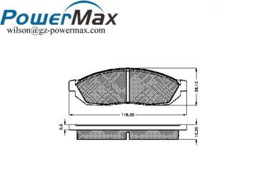 Automotive Spare Parts / Brake Pad / HONDA / OE:55210-78460