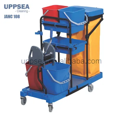Professional Cleaning Solutions: Janitorial Carts, Housekeeping Trolleys, Hotel Mops & Carts