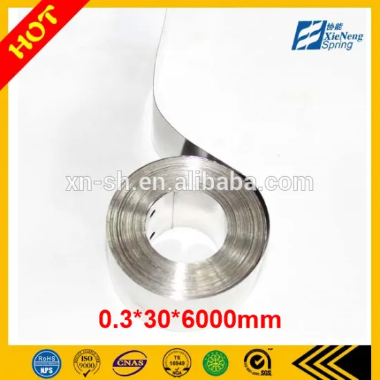 0.3*30*6000mm Non-magnetic steel spring