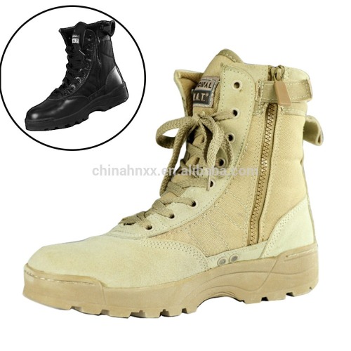 Comfort Military Army Tactical Combat Boot Sport Hiking Hunting Leather Shoe