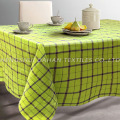 TP01 ~ 04 Tableau de table de grille teinte en fil Polycotton