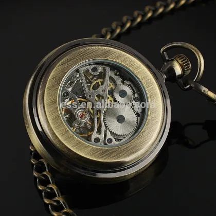 Classic Vintage Pocket Watch Automatic Mechanical Watch Antique Watch WP120