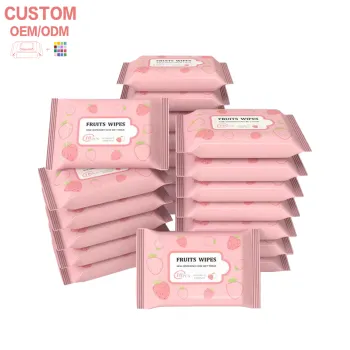 2024 Hot Sale Factory Cotton Baby Cleansing Wipes Organic Wipes