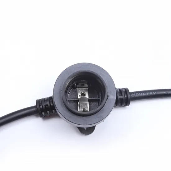 China Rubber Cable Outdoor Festoon Lighting IP65 Hanging Light 10m E27 Belt Lights