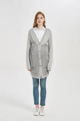 New Cashmere Maternity Cardigan