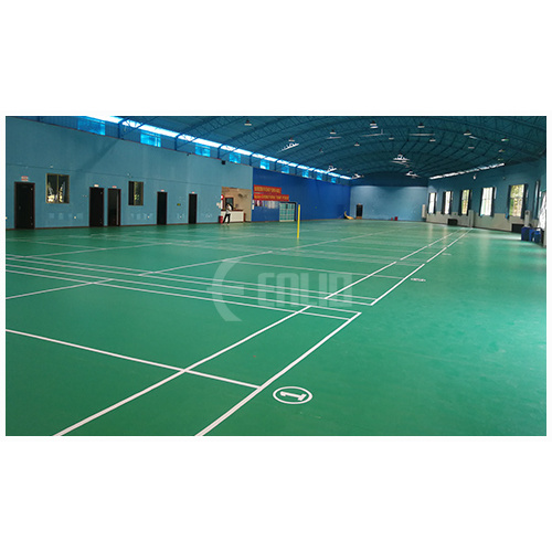 PVC badminton sports flooring
