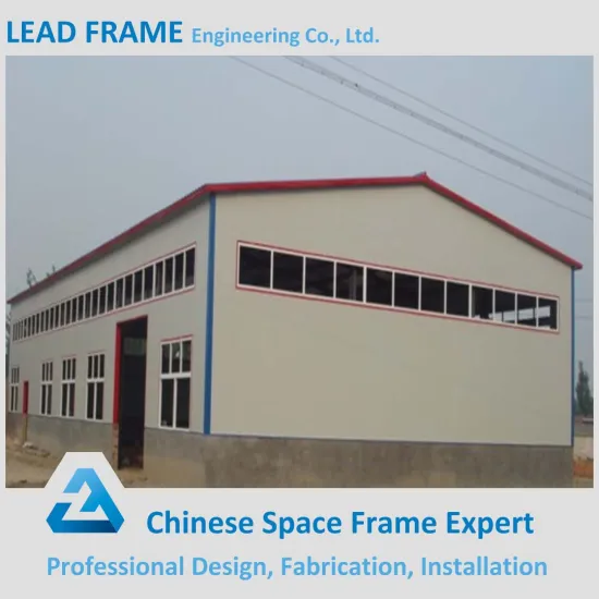 China Supplier Wide Span Customized Steel Structure Building