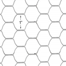 hex wire netting electro galvanized chicken mesh rolls