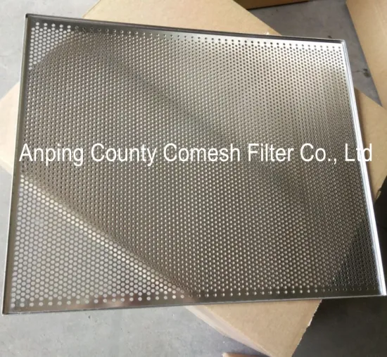 Stainless Steel perforated dehydration tray