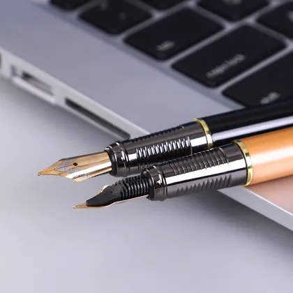 Black Jinhao Fountain Pen for Business Christmas Gifts