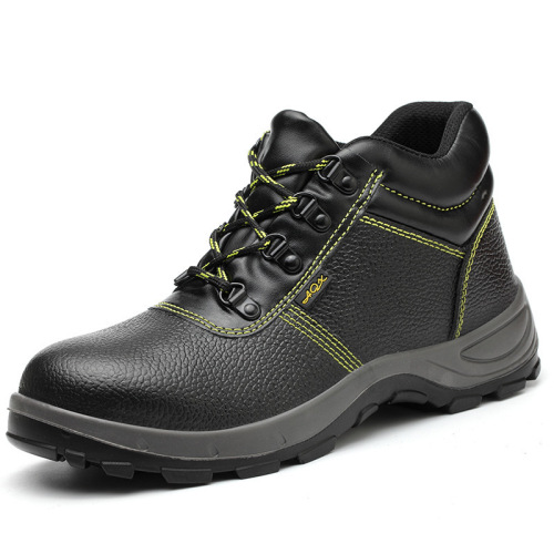 Men's Puncture-Resistant Steel Toe Work Safety Boots