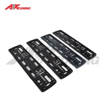 Europe Carbon Number Plate Holder for Germany Car License Plate Frame