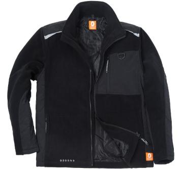 100% polyester microfleece  Jacket