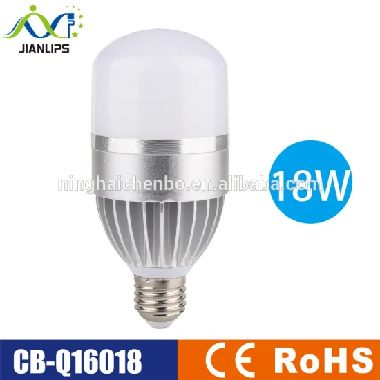 Warm White / Cool White LED Color 18W Ball Bulb E27 B22 Aluminum Base